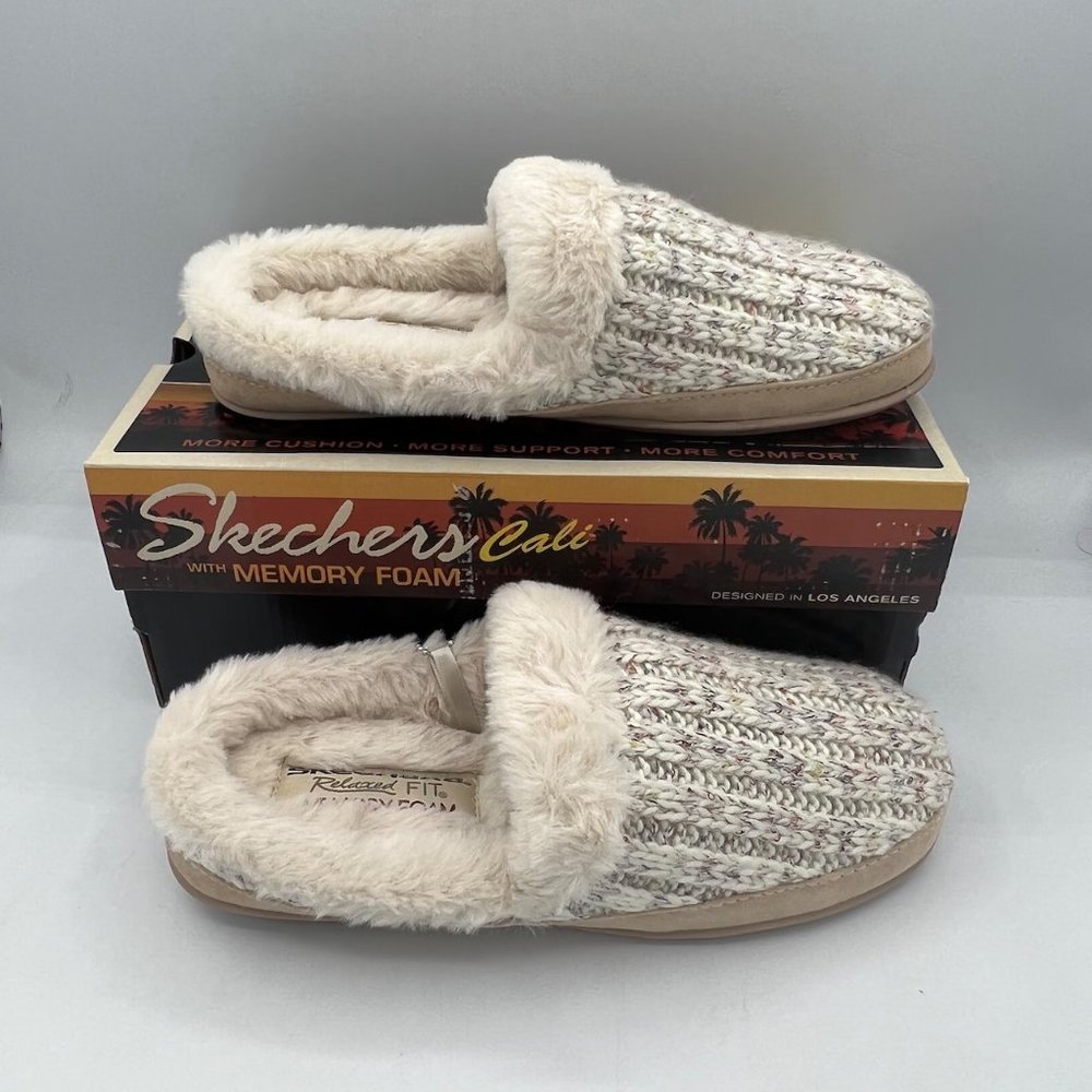 Women's Skechers Cali Beach Bonfire Clog Slippers